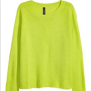 Green/yellow sweater from H&M